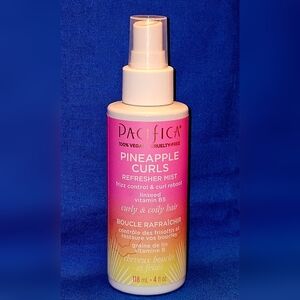Pacifica Pineapple Curls Refresher Hair Mist • Frizz Control Curly Spray 4oz NEW